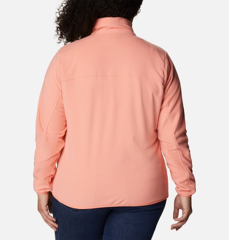 Women's Columbia Ali Peak Full Zip Fleece Jackets Coral | Plus Size CA-C14CL